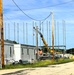 June 2025 construction operations for $55.75 million Collective Training Officers Quarters Project at Fort McCoy