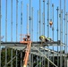 July 2025 construction operations for $55.75 million Collective Training Officers Quarters Project at Fort McCoy
