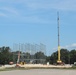 July 2025 construction operations for $55.75 million Collective Training Officers Quarters Project at Fort McCoy