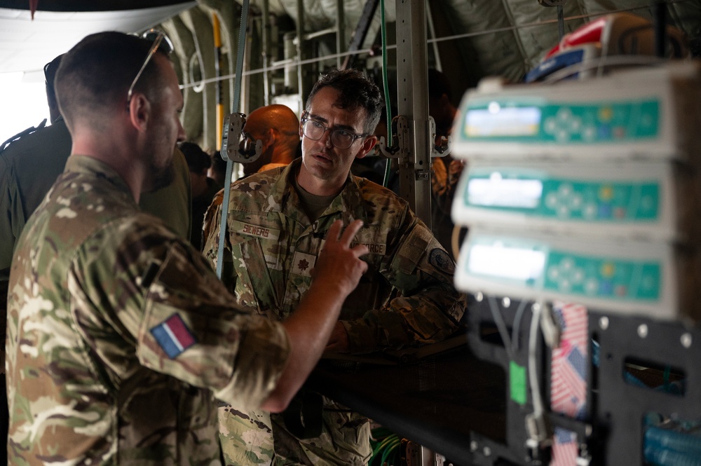 Aeromedical Evacuation multinational interoperability at Andersen AFB