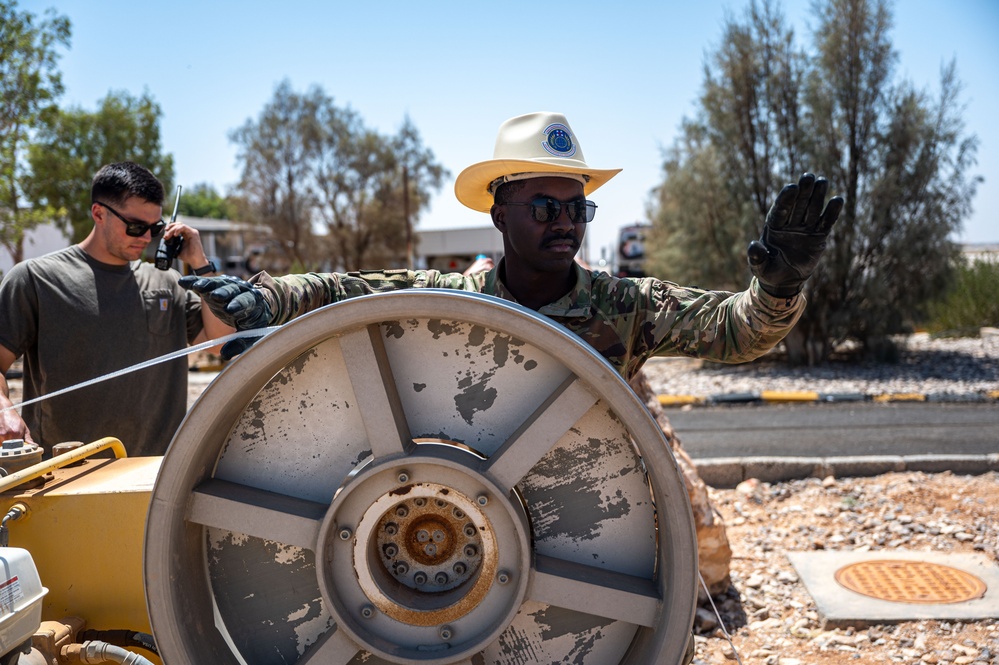 202nd EIS “Cable Dawgs” install fiber optic cable