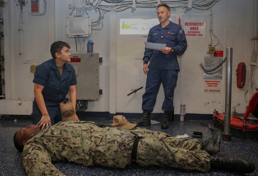 Daily Operations Aboard USS George H.W. Bush (CVN 77)