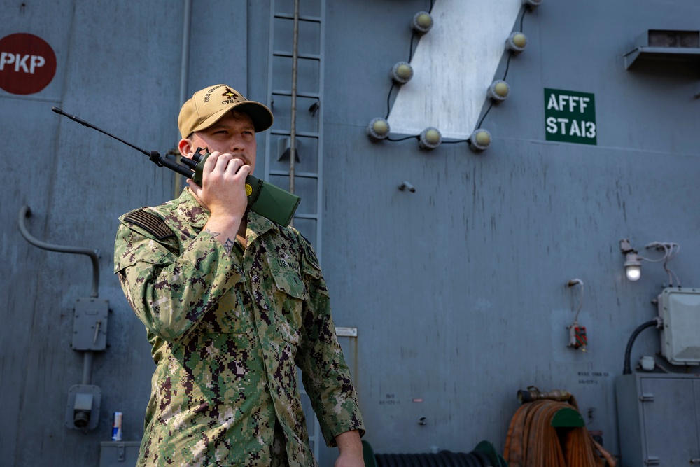 Daily Operations Aboard USS George H.W. Bush (CVN 77)
