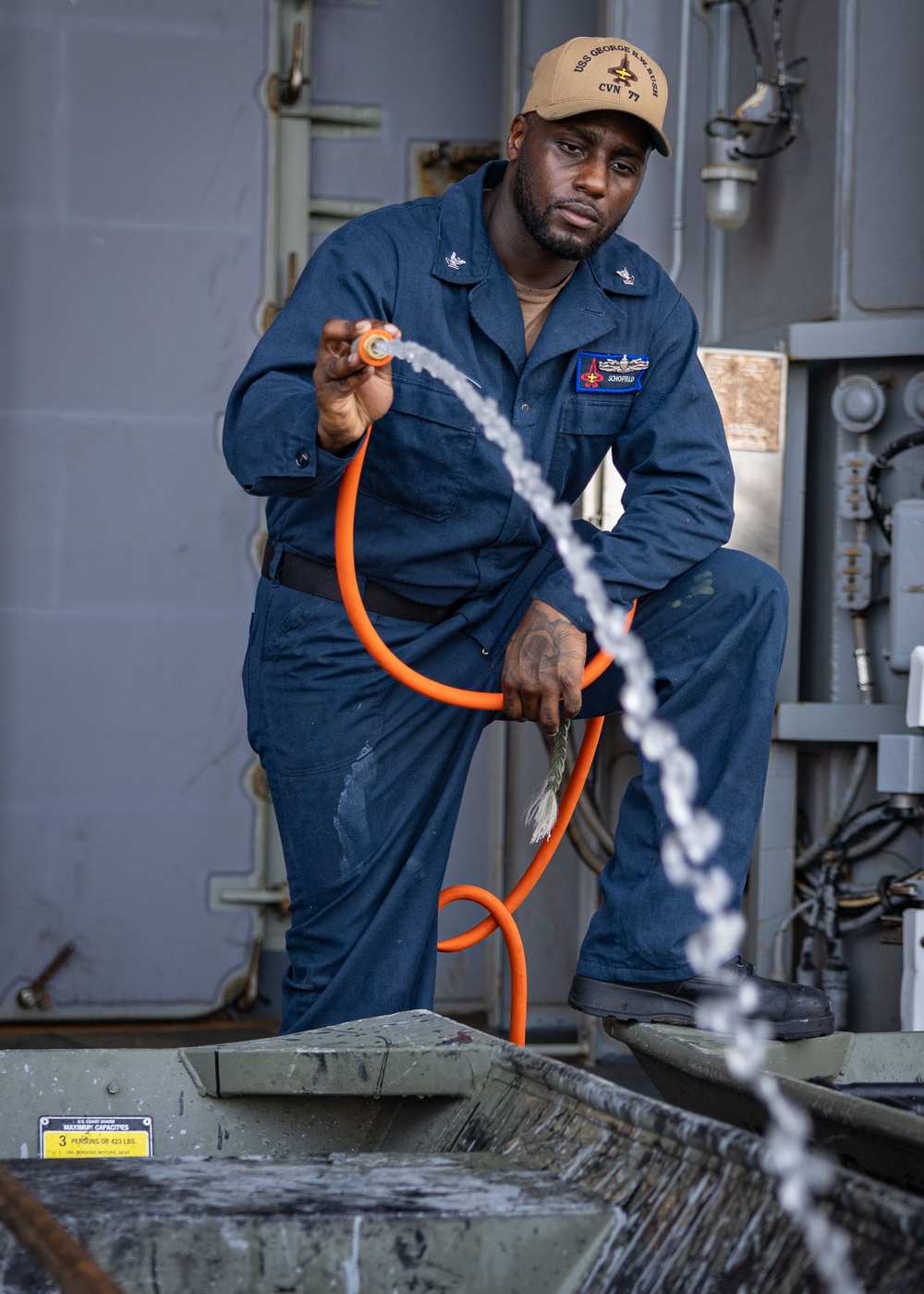 Daily Operations Aboard USS George H.W. Bush (CVN 77)