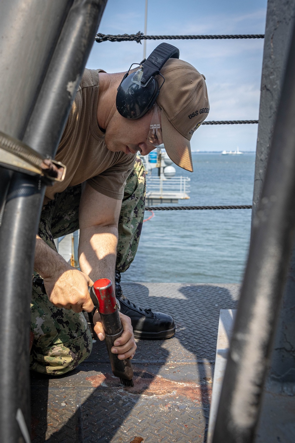 Daily Operations Aboard USS George H.W. Bush (CVN 77)