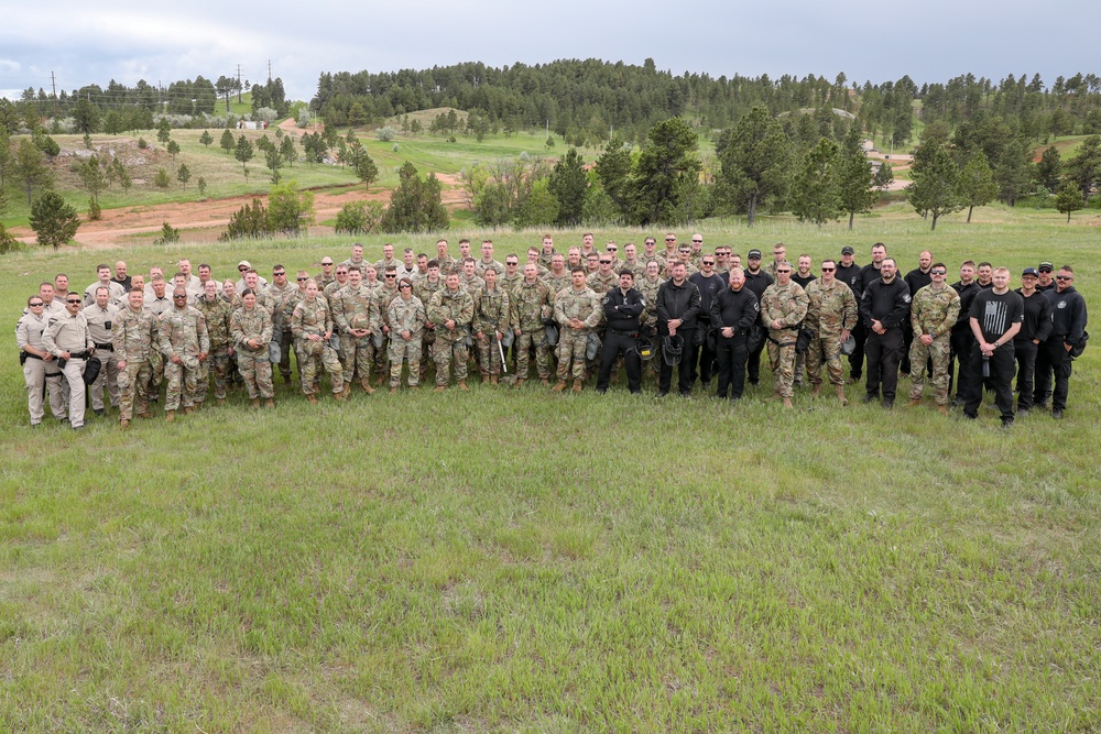 Joint Operation Riot Control Training