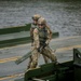 South Dakota Army National Guard conducts wet gap crossing at Camp Ripley