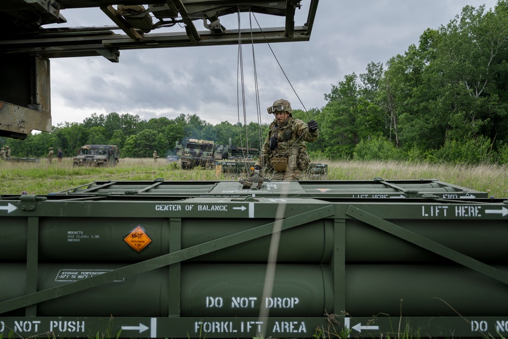 147th Field Artillery South Dakota Army National Guard conduct heavy weapons qualification at Camp Ripley