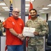 USACE employee receives certificate of appreciation