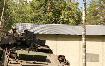 5-7 Cav conducts platoon live fire exercise