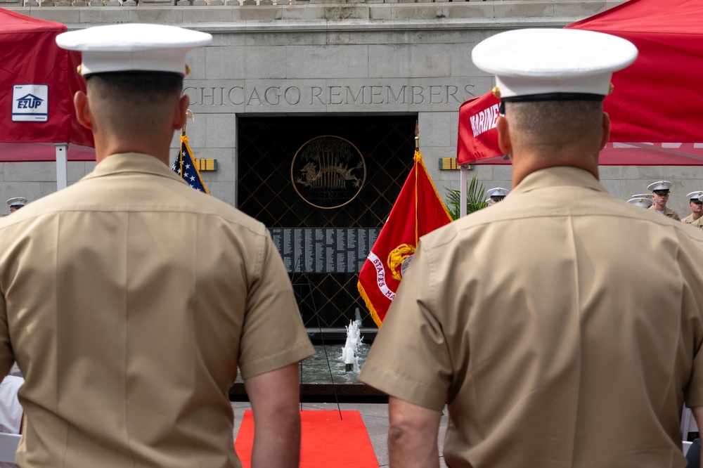 Marine Week Chicago 2025: Wreath Laying Ceremony