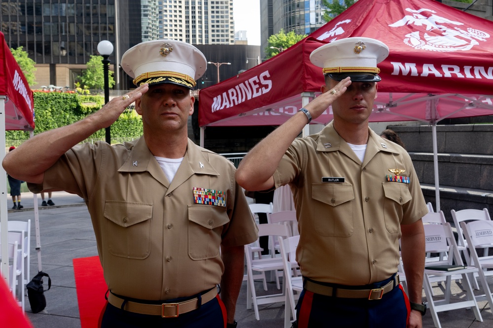 Marine Week Chicago 2025: Wreath Laying Ceremony