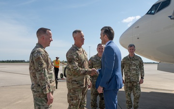 SecDef arrives at MacDill