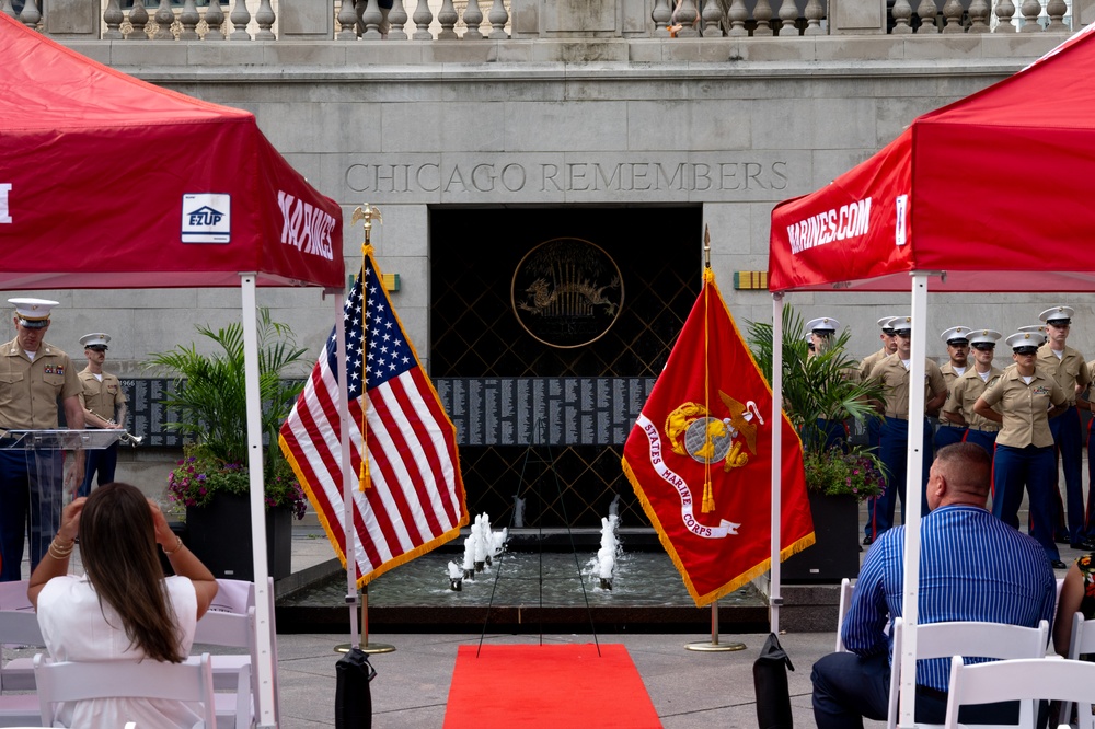 Marine Week Chicago 2025: Wreath Laying Ceremony