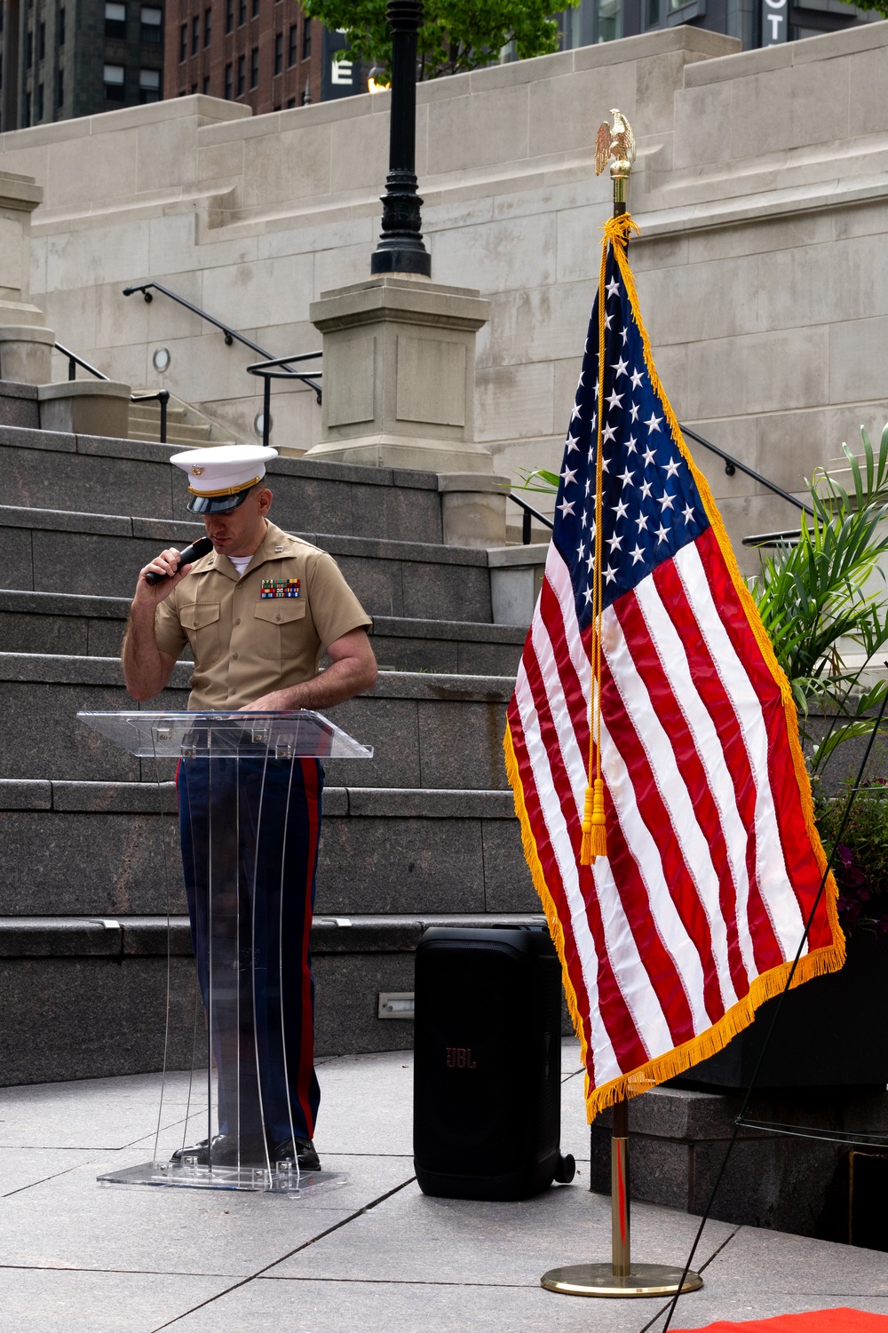 Marine Week Chicago 2025: Wreath Laying Ceremony