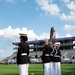 Marine Week Chicago 2025: U.S. Marine Corps Color Huard at the Premier Lacrosse League game
