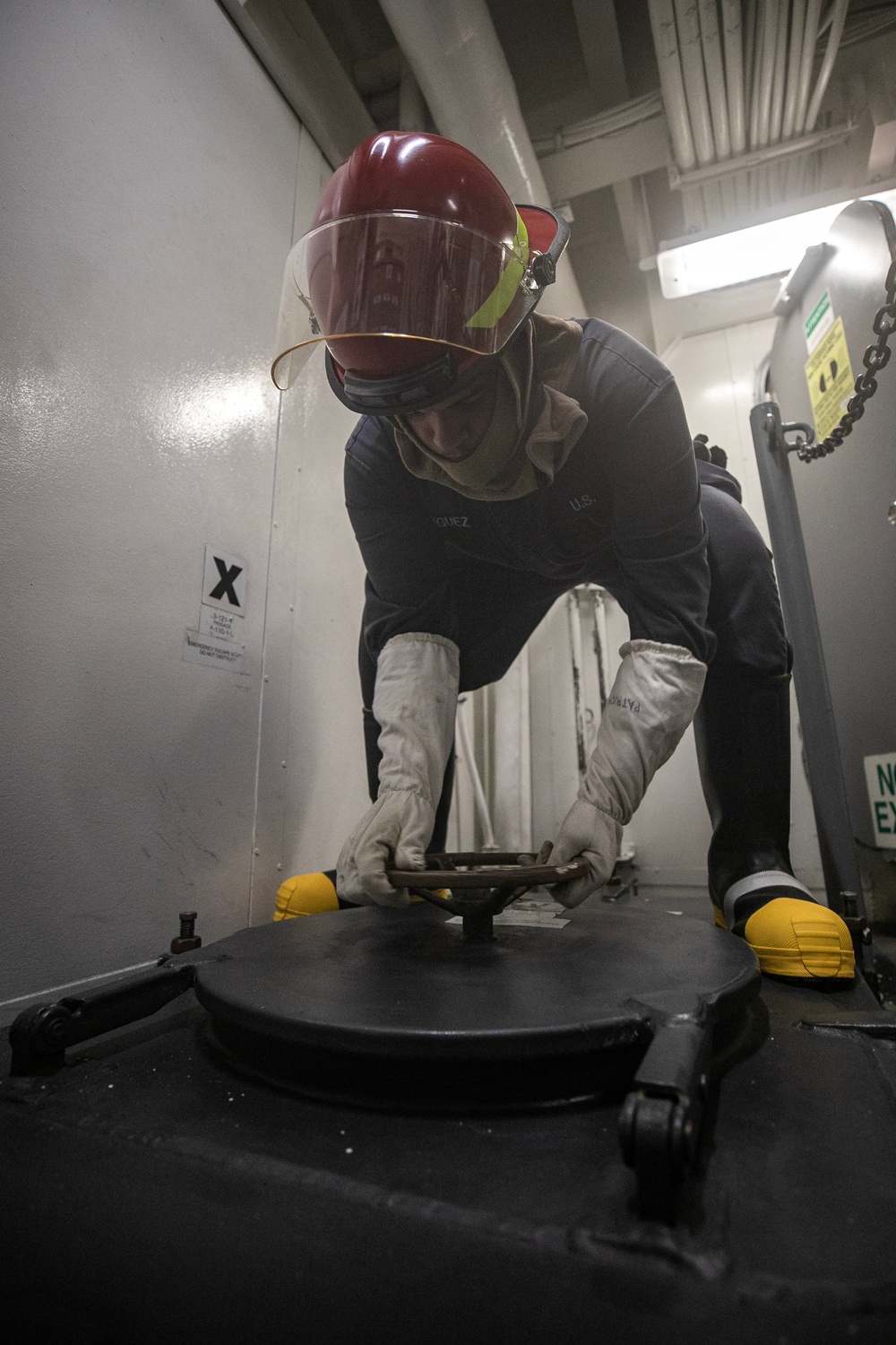 USS Wayne E. Meyer conducts operations in the U.S. Central Command area of responsibility as part of the Carl Vinson Carrier Strike Group