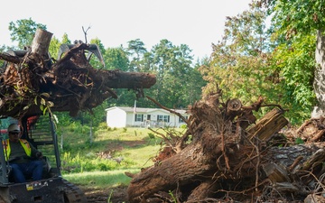 Personal Property Debris Removal continues in McDowell County, North Carolina