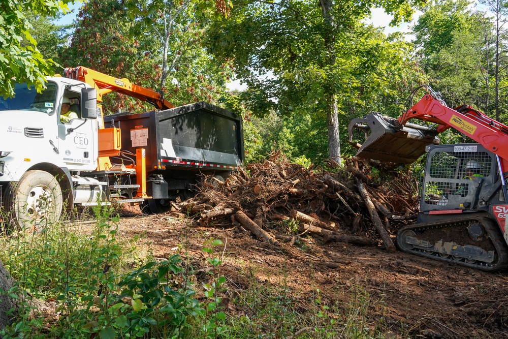 Personal Property Debris Removal continues in McDowell County, North Carolina