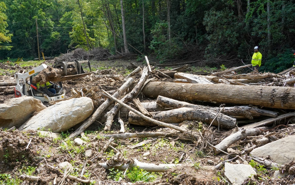 Personal Property Debris Removal continues in McDowell County, North Carolina