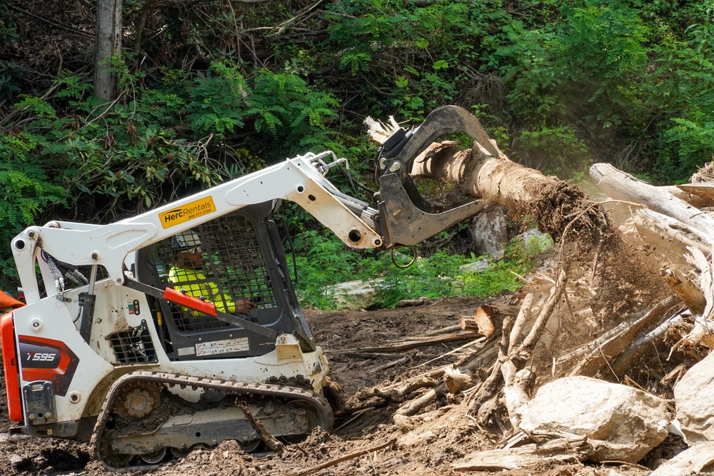 Personal Property Debris Removal continues in McDowell County, North Carolina