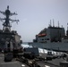 USS Wayne E. Meyer conducts operations in the U.S. Central Command area of responsibility as part of the Carl Vinson Carrier Strike Group