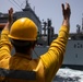 USS Wayne E. Meyer conducts operations in the U.S. Central Command area of responsibility as part of the Carl Vinson Carrier Strike Group