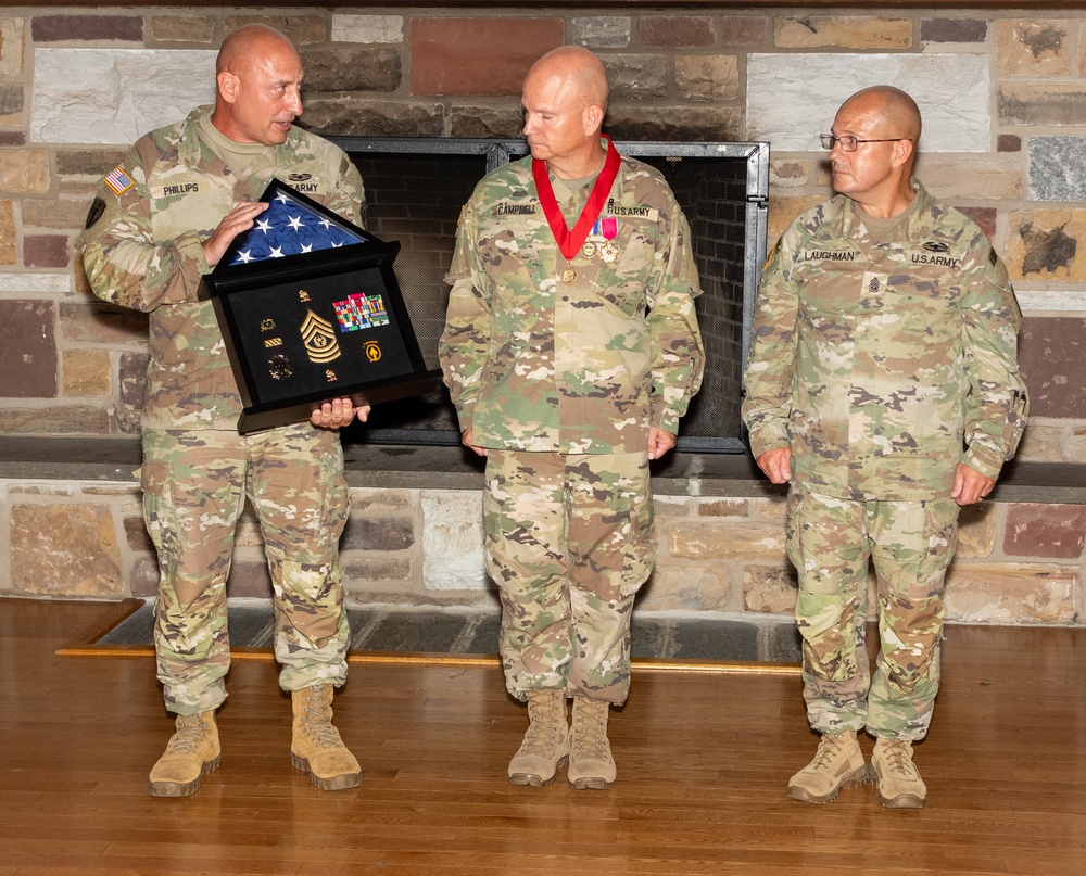 CSM Campbell retires after 33 years of service