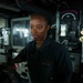 USS Bainbridge (DDG 96) Sailor on the Bridge