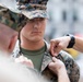 Marine Week Chicago 2025: Marine Reservist Promoted During Marine Week Chicago