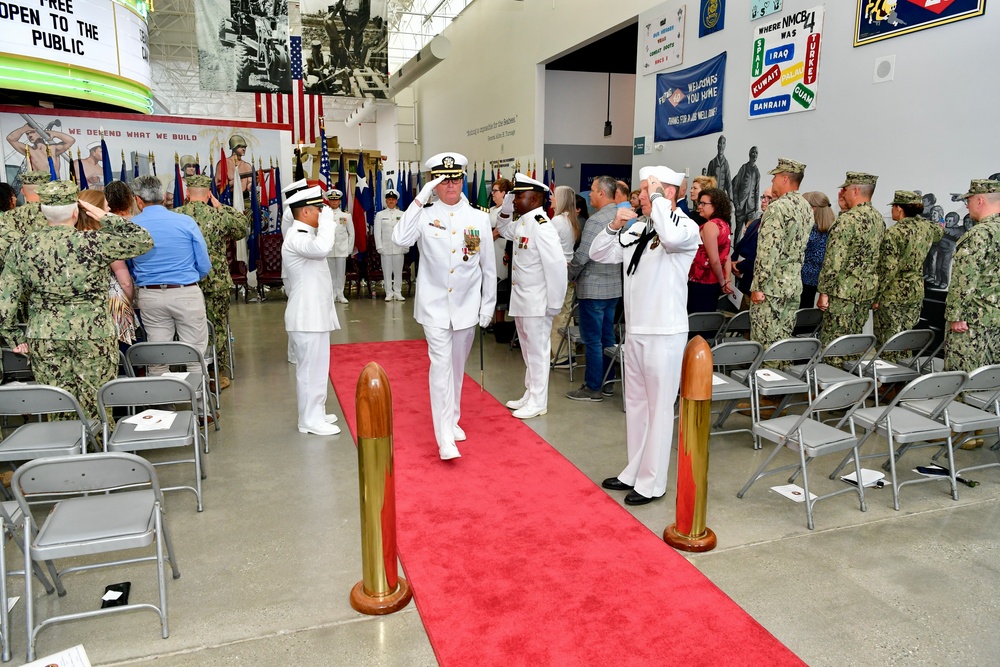 NCB 22 Change of Command