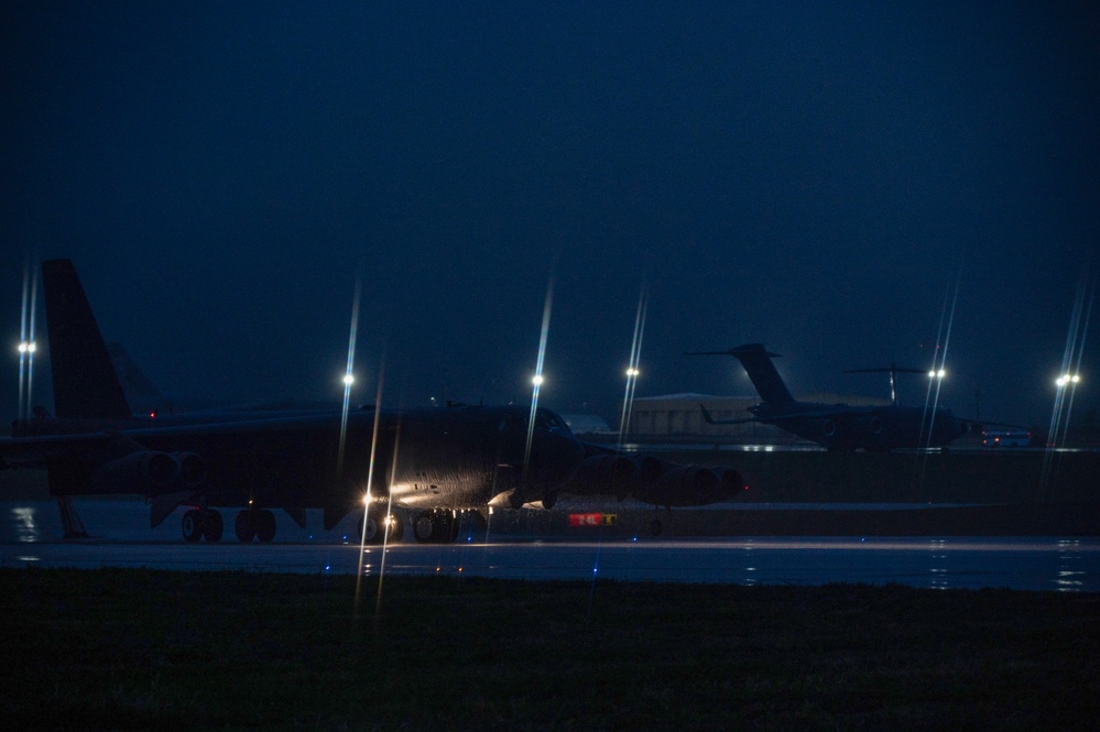 BTF25 - 23rd Expeditionary Bomb Squadron putting in the hours at Andersen AFB