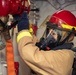Shoup conducts general quarters drill