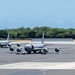 U.S. Air Force aircraft land at Joint Base Pearl Harbor-Hickam in support of REFORPAC 25