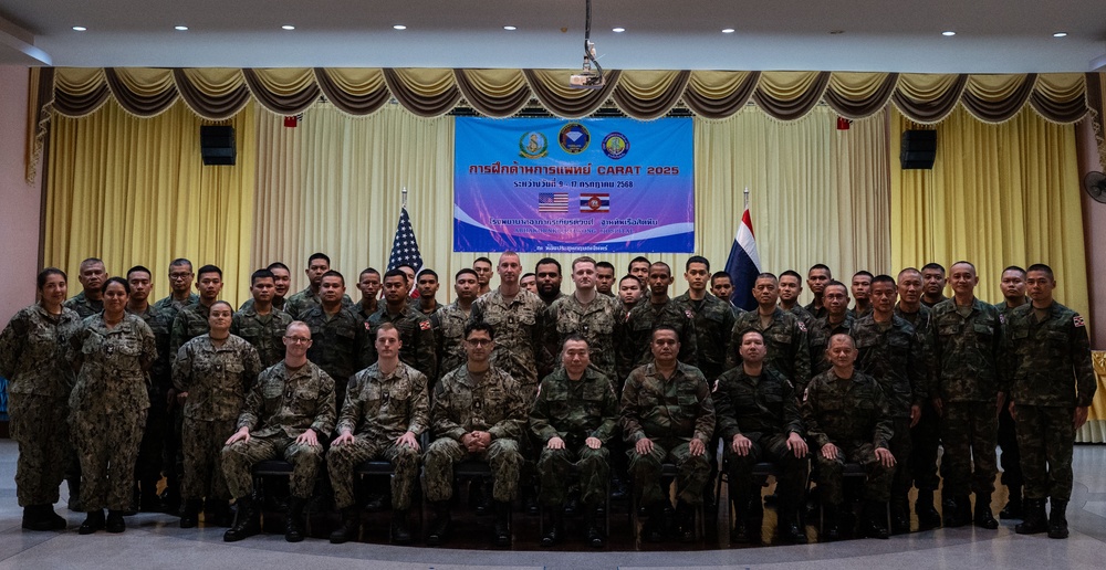 CARAT 2025: US and Thai Medical Personnel Share Expertise