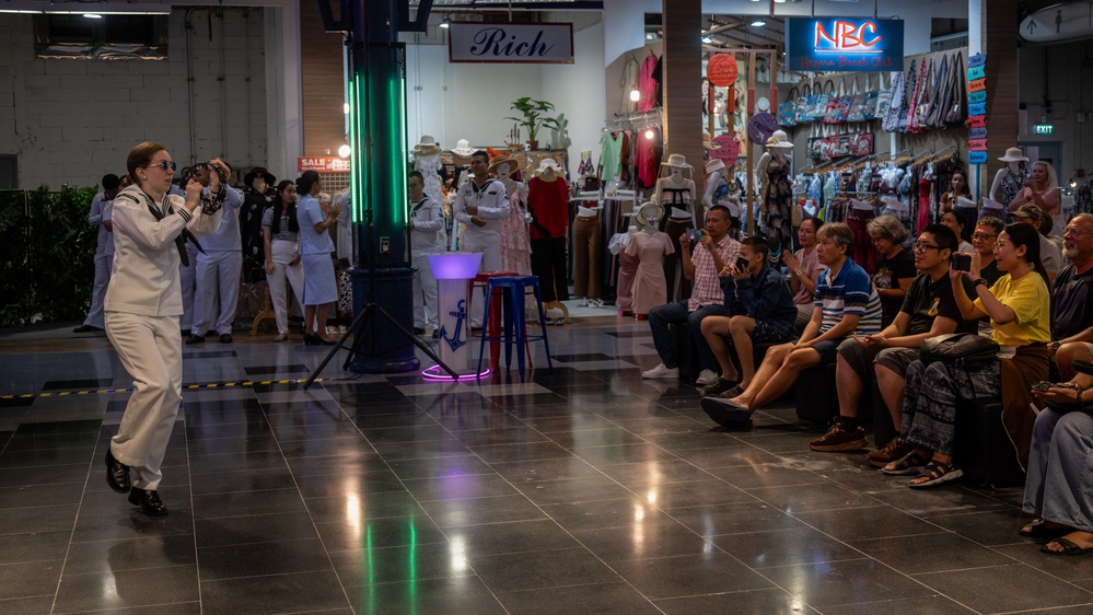 U.S. and Thai Navy Bands Perform Together at CARAT Thailand 2025