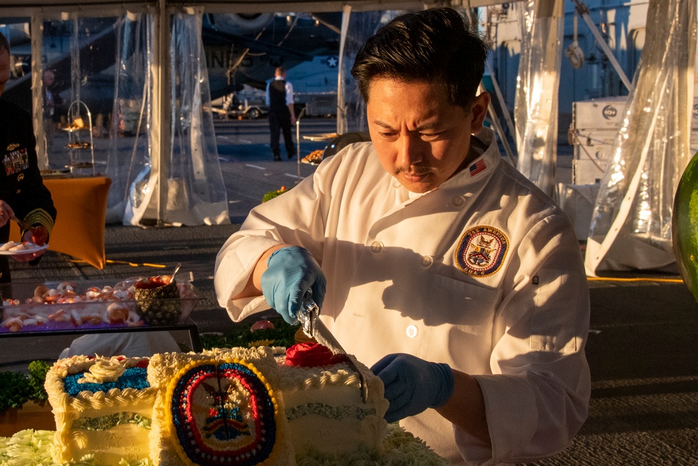 USS America (LHA 6) Hosts Big Top Event