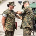 U.S. Marine Corps Capt. Tracy Receives Navy and Marine Corps Commendation Medal