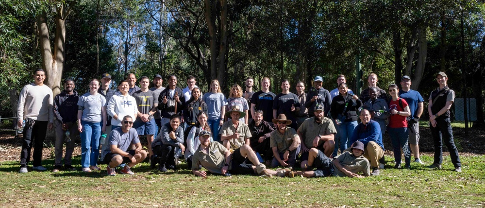 USS America (LHA 6) and 31st MEU Conduct COMREL in Brisbane