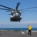 USS Iwo Jima conducts flight operations with new CH-53K King Stallion