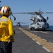 USS Iwo Jima conducts flight operations with new CH-53K King Stallion