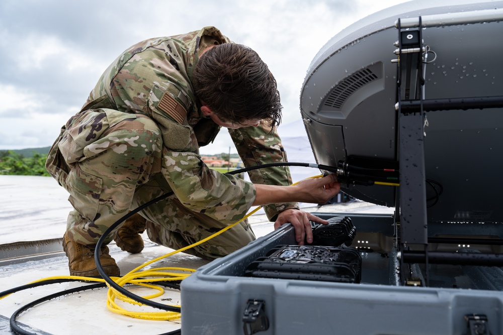 Airmen train electromagnetic protection during Resolute Space 2025