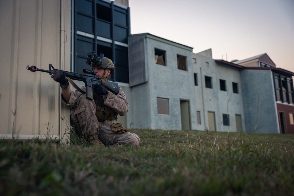 U.S. Marines Conduct Expeditionary Operations Training Group Certification Exercise