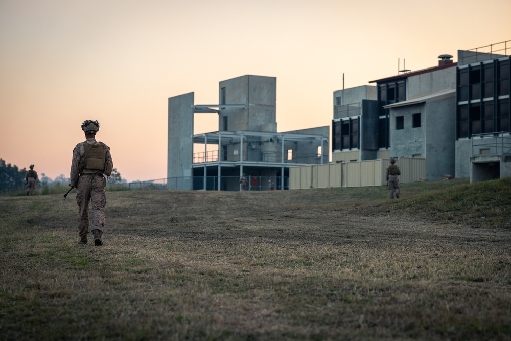U.S. Marines Conduct Expeditionary Operations Training Group Certification Exercise