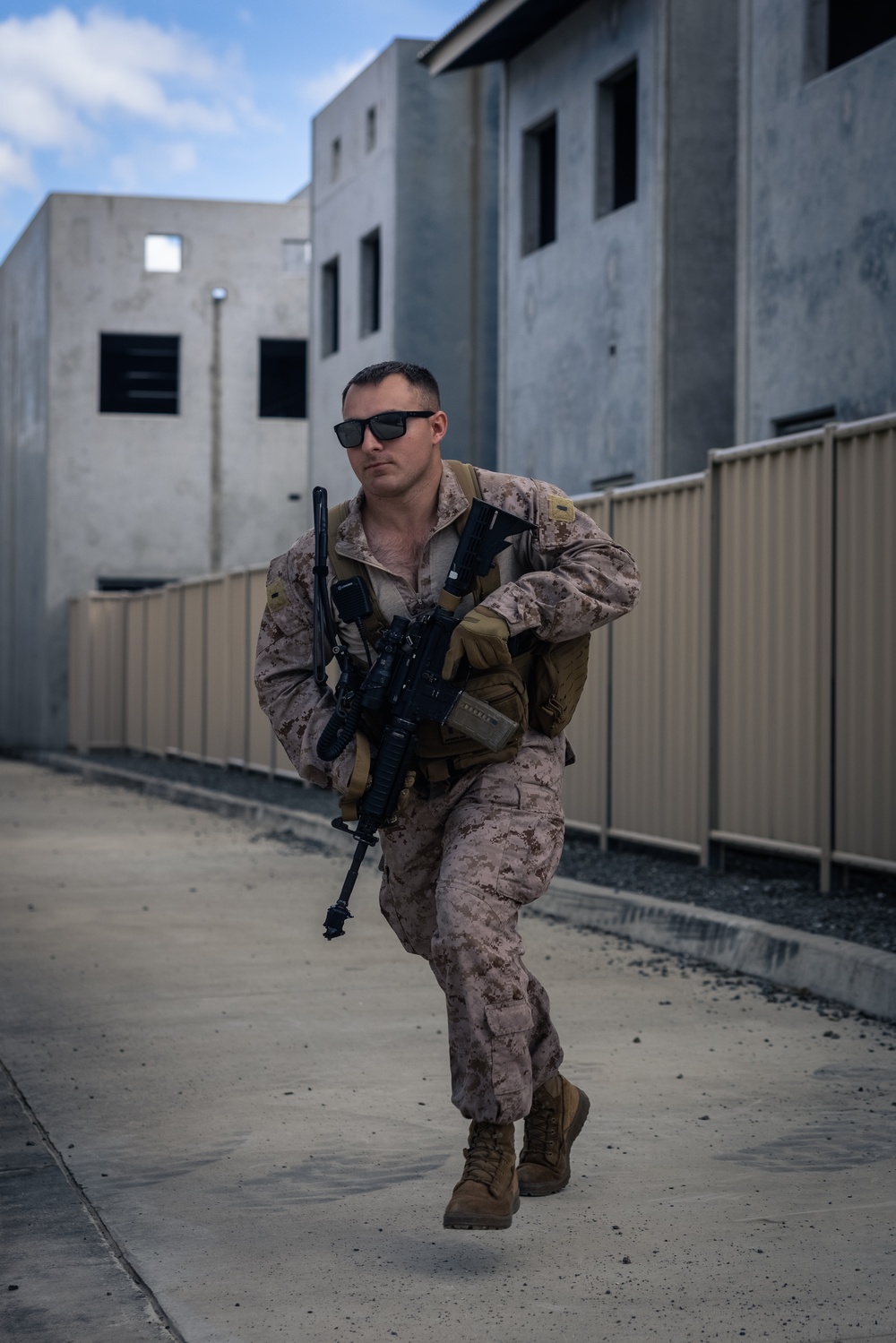 U.S. Marines Conduct Expeditionary Operations Training Group Certification Exercise