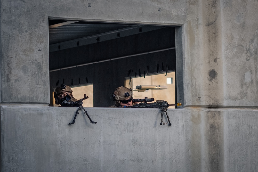U.S. Marines Conduct Expeditionary Operations Training Group Certification Exercise