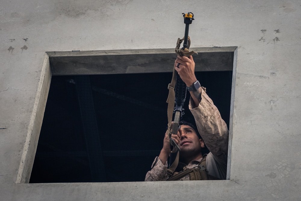 U.S. Marines Conduct Expeditionary Operations Training Group Certification Exercise