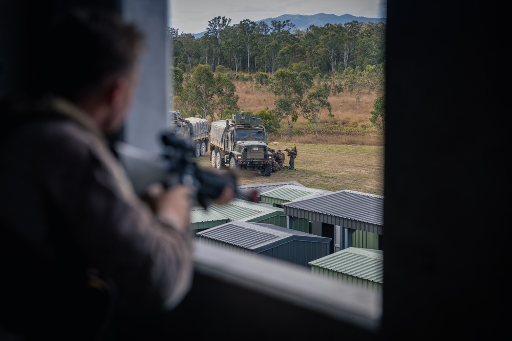 U.S. Marines Conduct Expeditionary Operations Training Group Certification Exercise