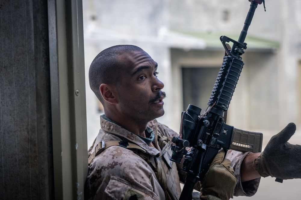 U.S. Marines Conduct Expeditionary Operations Training Group Certification Exercise