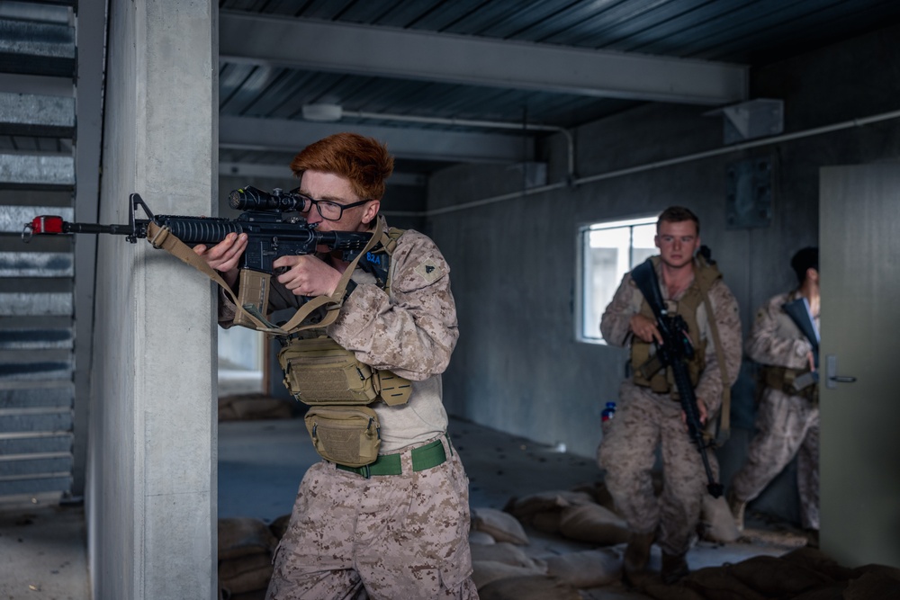 U.S. Marines Conduct Expeditionary Operations Training Group Certification Exercise